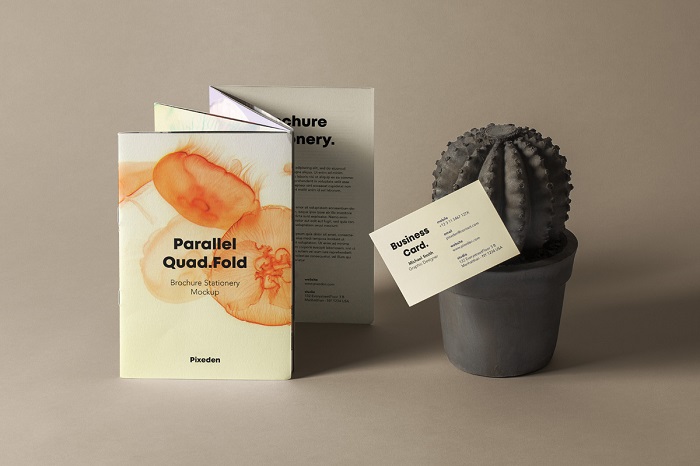 p20 Great brochure mockup examples you could download right now