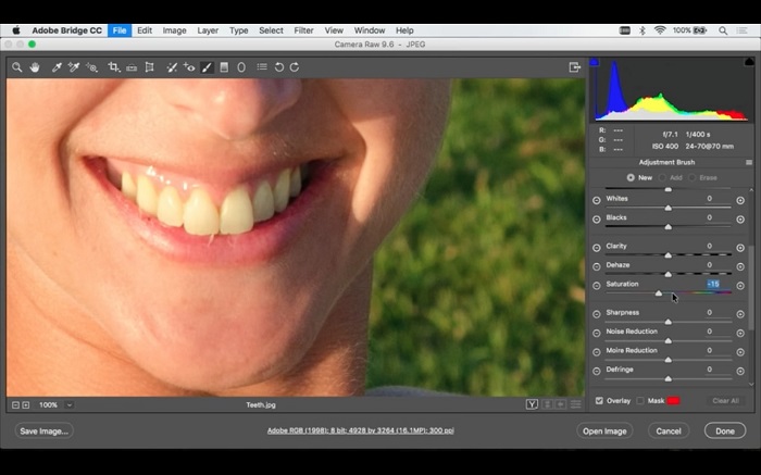 s1-1-1 How to whiten teeth in Photoshop and make a picture look better