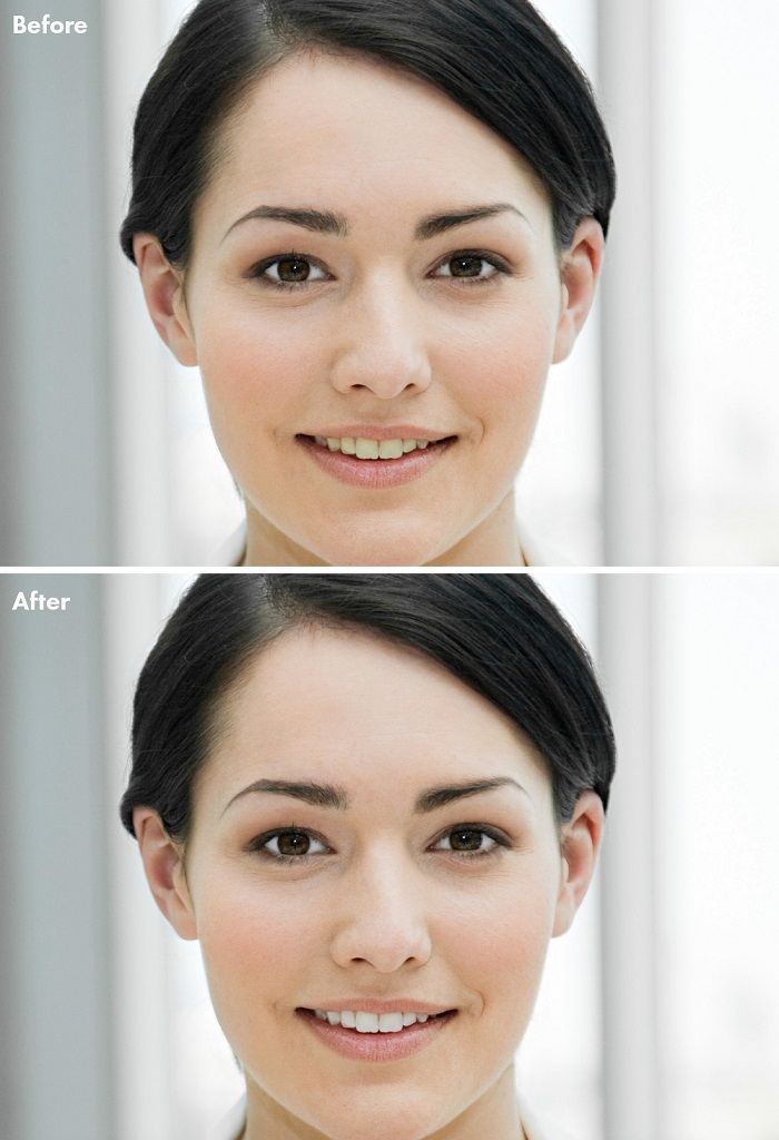 s1-5 How to whiten teeth in Photoshop and make a picture look better