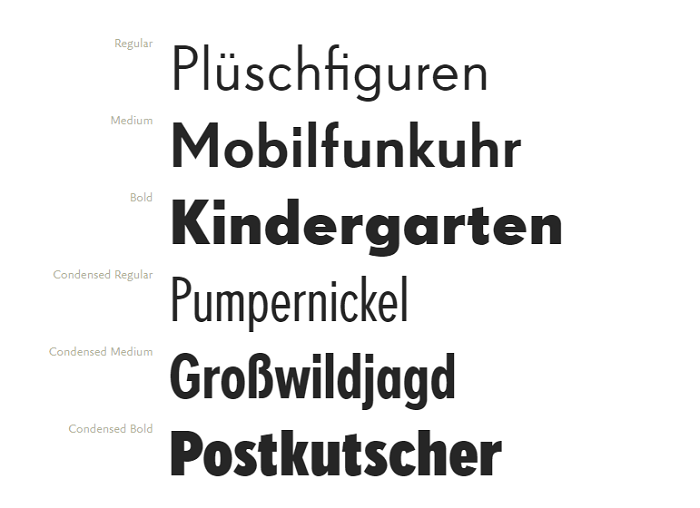 s1-51 Awesome Bauhaus font examples (Download them now)