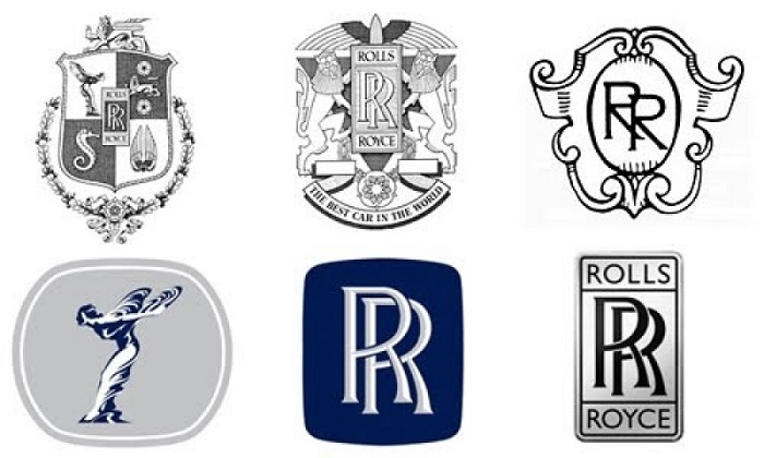 s1-53 The Rolls Royce logo (symbol) that was created for the company