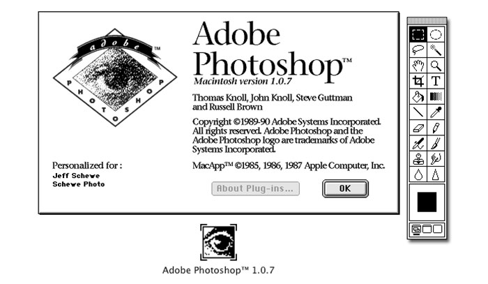 1.0 The Photoshop logo and how it evolved over the years