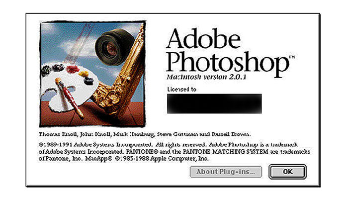 2.0 The Photoshop logo and how it evolved over the years