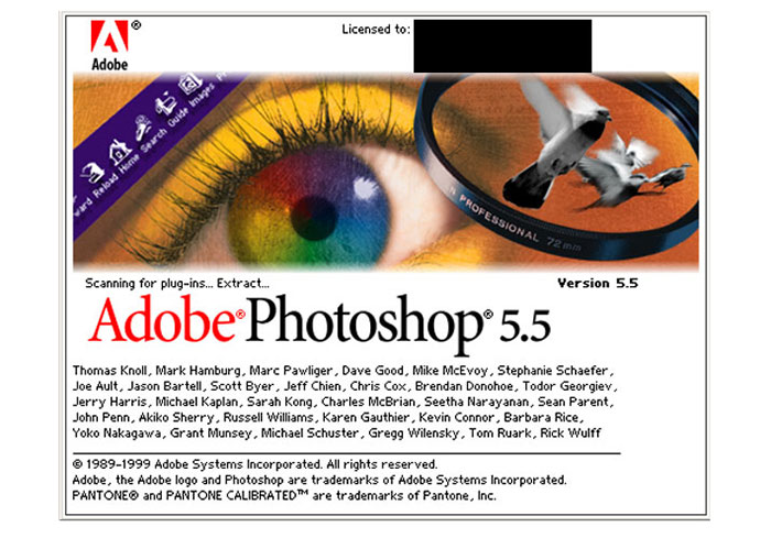 5.5 The Photoshop logo and how it evolved over the years