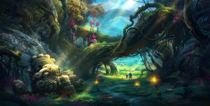 Amazing-Fantasy-Landscape-Illustration-700x354 Landscape wallpaper examples for your desktop background