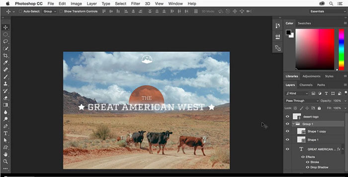 Create-your-first-design-700x356 Photoshop mask tutorials and guides you need to improve your skill