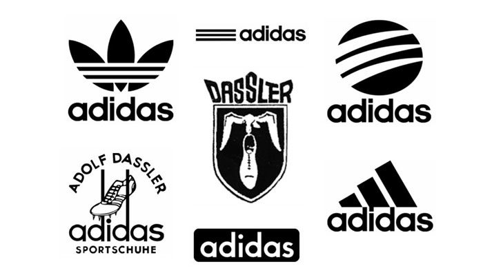 adidas1-700x396 The spectacular logo evolution of famous brands