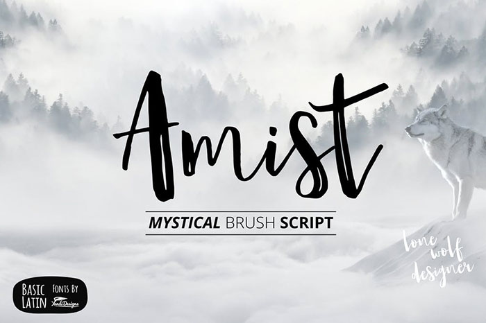 amist Fantasy font options to download with a click to your computer