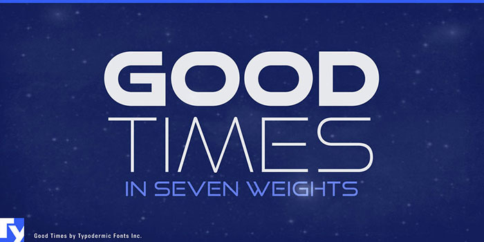 good-times-font The best 90s fonts to create retro nostalgia designs