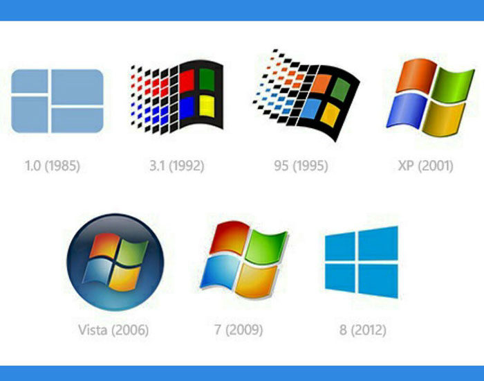 microsoft-700x550 The spectacular logo evolution of famous brands