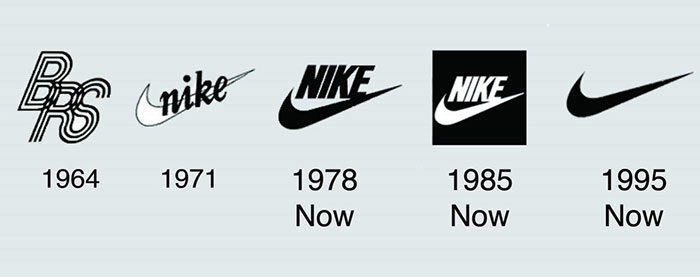 nike-700x277 The spectacular logo evolution of famous brands