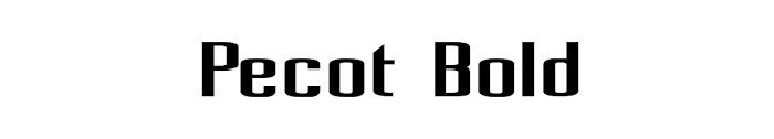 pecot-bold-700x126 The Overwatch font or what font does Overwatch use (Answered)