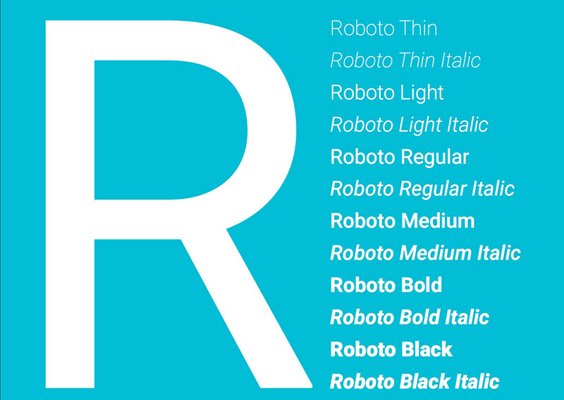 roboto-google-system-font-android What font does Instagram use? Check them out in here
