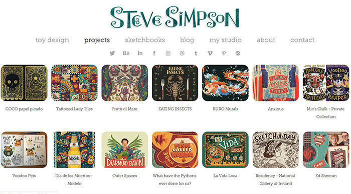 steve-simpson-700x388 How to create an illustration portfolio that gets you hired in an instant