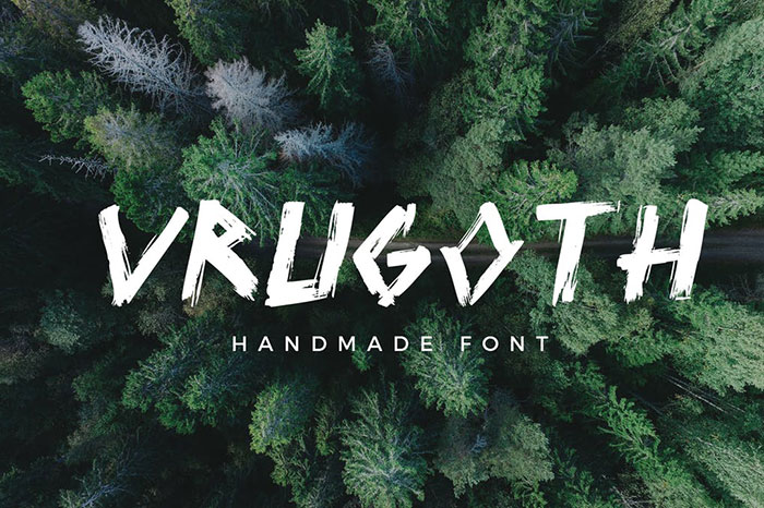 vrugoth Fantasy font options to download with a click to your computer