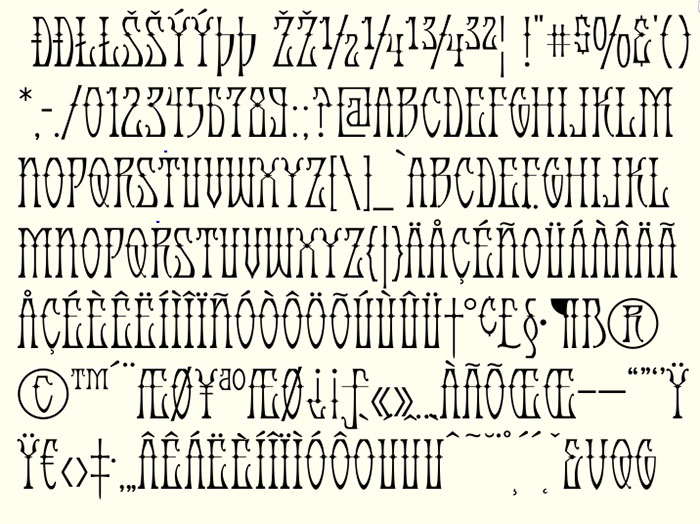 Antique-Android Steampunk Fonts to Use for Creating A Futuristic Design