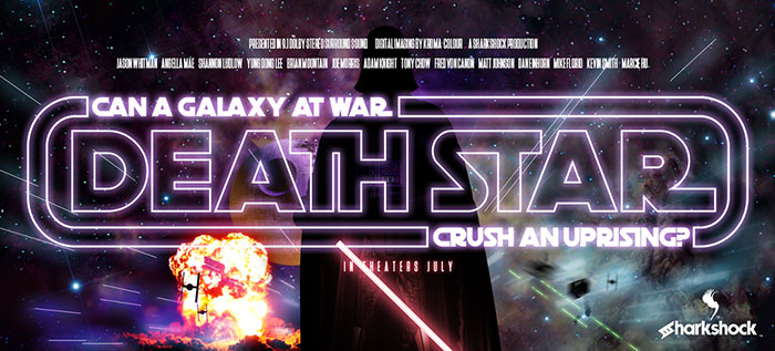 Death-Star Star Wars Font Examples to Create Designs from A Galaxy Far, Far Away