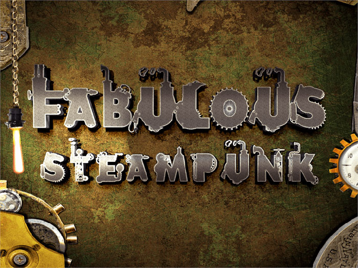 Fabulous-Steampunk Steampunk Fonts to Use for Creating A Futuristic Design