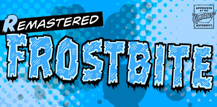 Frostbite Download these cracked font examples and create cool designs