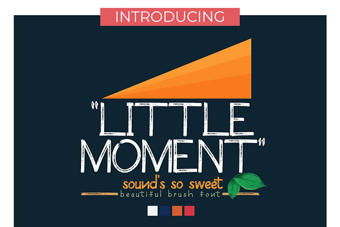 Little-Moment-Brush-Font Download these cracked font examples and create cool designs