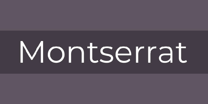 Montserrat App Typography: The 25 Best Fonts for Apps