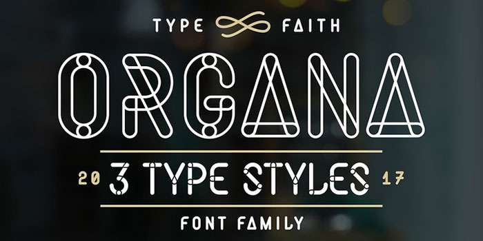 Organa Star Wars Font Examples to Create Designs from A Galaxy Far, Far Away