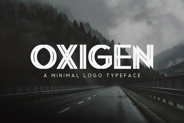 Oxigen-A-minimal-Logo-Typeface Download these cracked font examples and create cool designs