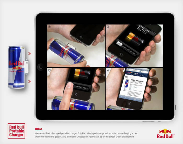 Portable-Charger-700x554 Awesome Red Bull ads and commercials that are worth checking out