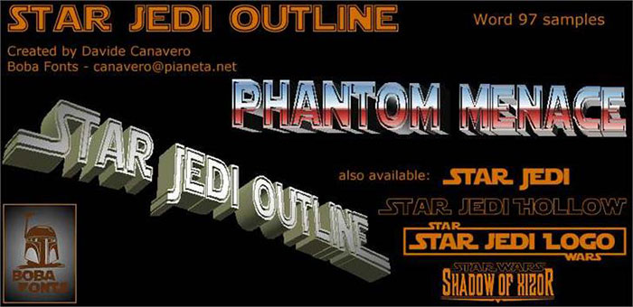 Star-Jedi-outline Star Wars Font Examples to Create Designs from A Galaxy Far, Far Away