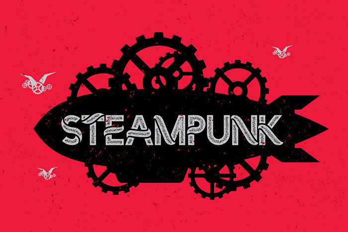 Steampunk 30 Steampunk Fonts to Use for Creating An Awesome Design