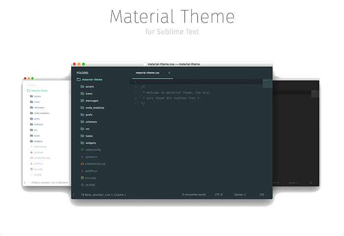 material-theme1 Sublime Themes to Use for A Better Color Scheme