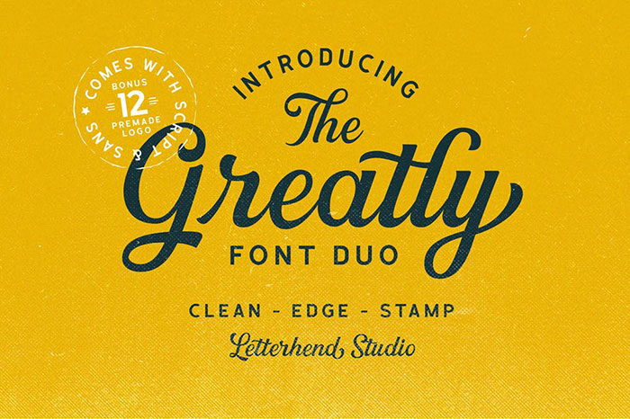 the-greately Adventure font examples for those outdoorsy projects
