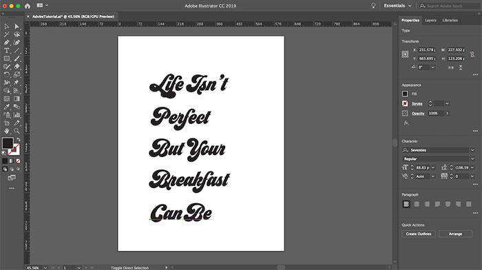typography-illustrator Photoshop vs Illustrator. Which Is Better for You?