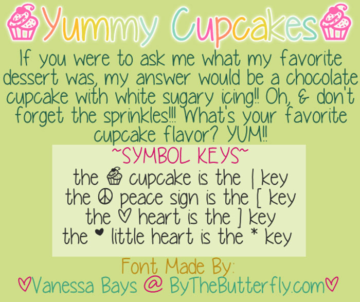 yummy-cupcakes Fonts similar to Papyrus that you can use as an alternative