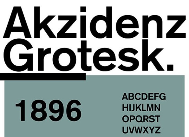 Akzidenz-Grotesk Fonts similar to Helvetica (Awesome alternatives to use)