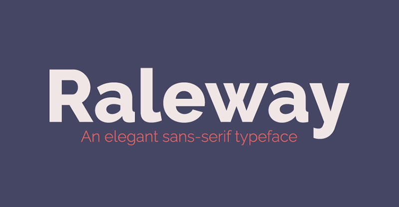 Raleway-1-1 The 50 best free fonts on Font Squirrel you must have