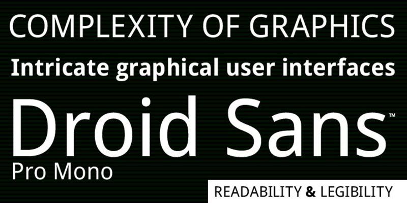 droid-sans A great list of fonts that are easy to read (Must check out)