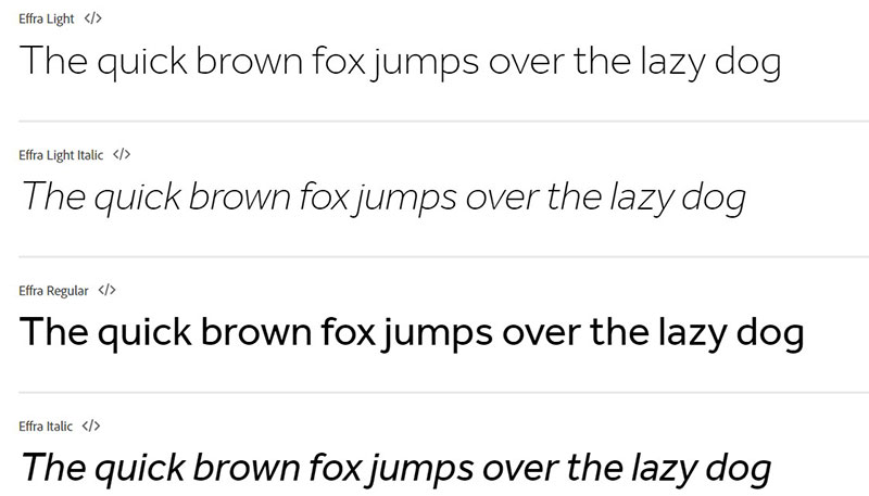effra Fonts similar to Helvetica (Awesome alternatives to use)