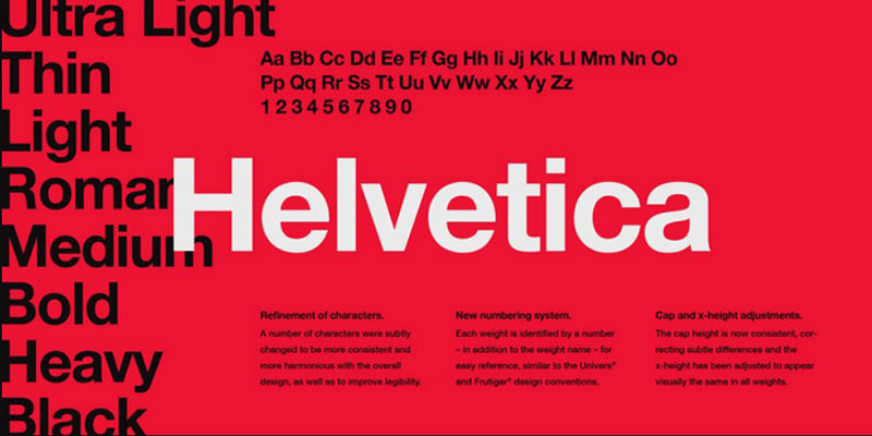 helvetica-1 Bodoni font pairing examples that look great