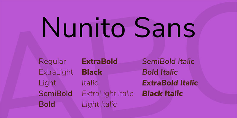 nunito-sans 13 Fonts Similar To Proxima Nova That You Can Use In Your Designs