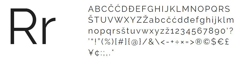 raleway-3 13 Fonts Similar To Proxima Nova That You Can Use In Your Designs