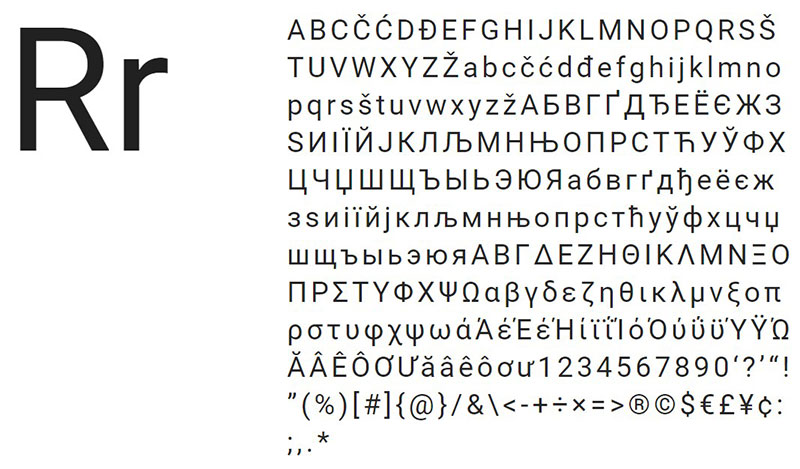roboto A great list of fonts that are easy to read (Must check out)