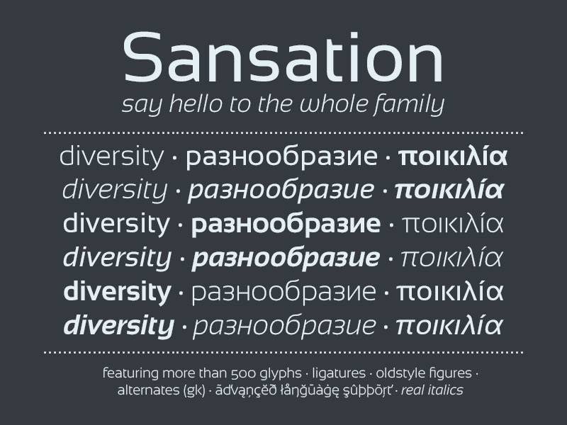 sansation The 50 best free fonts on Font Squirrel you must have