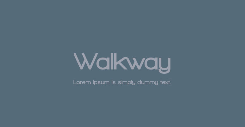 walkway-741x415-9da9c3df25 The 50 best free fonts on Font Squirrel you must have