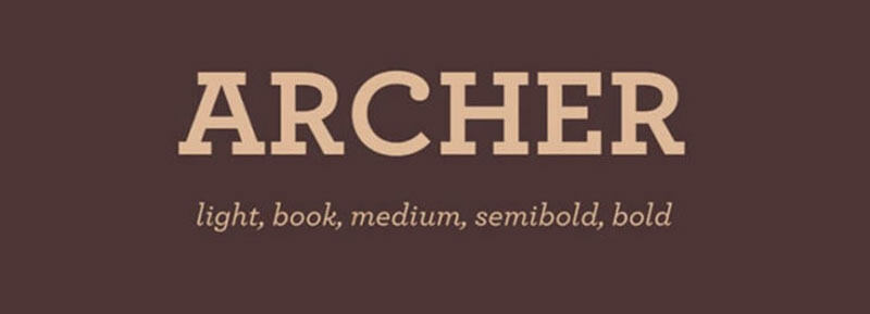 Archer Gotham font pairing options that you must know