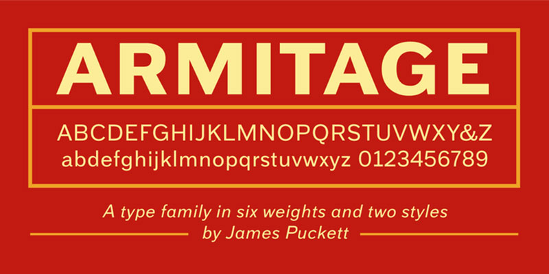 Armitage-To-complement-the-classic-American-style Fonts similar to Gotham (Free and premium alternatives)
