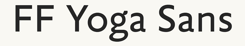 FF-yoga-sans Fonts similar to Calibri to download right now for your work