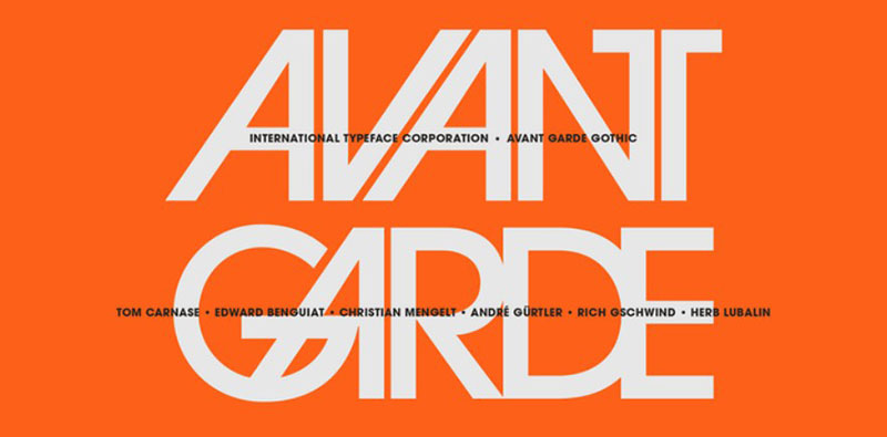 ITC-Avant-Garde-Gothic 21 Fonts Similar To Futura (Alternatives To Use In Your Designs)