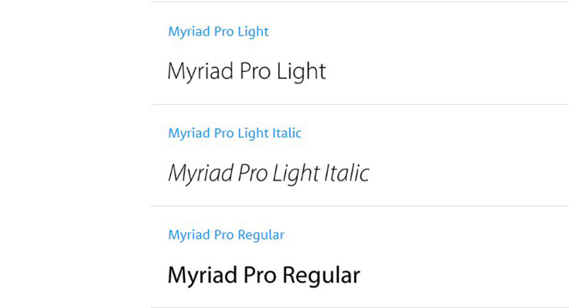 Myriad-Pro-The-future-is-OpenType Fonts similar to Lato to use in your awesome designs