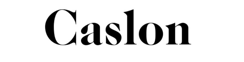 caslon 16 Fonts Similar To Garamond: Alternative Typefaces